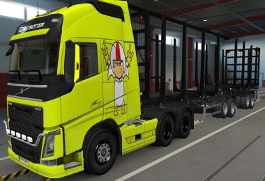 Skin Volvo Fh16 2012 By Pendragon Kick Buttowski 1.37