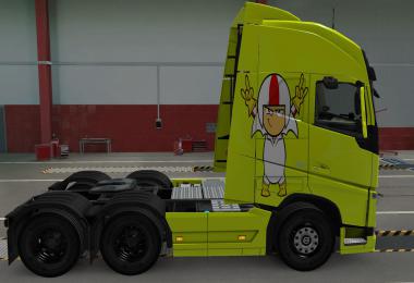 Skin Volvo Fh16 2012 By Pendragon Kick Buttowski 1.37