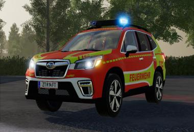 Subaru Forester Fire Brigade KdoW Skin v1.1