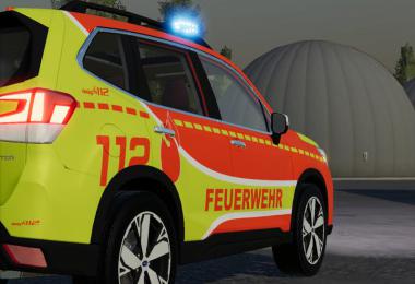 Subaru Forester Fire Brigade KdoW Skin v1.1