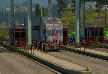 TATA 1615 Container truck mod ets2 v2.1