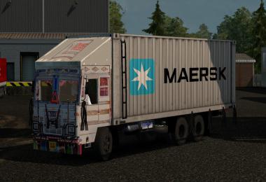TATA 1615 Container truck mod ets2 v2.1