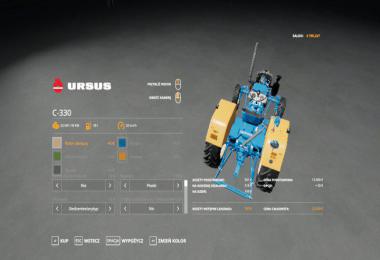 Ursus C330 W.I.P. Test Version v0.9