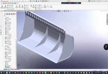  Coal Shovel For 980K Cat Loader v1.0