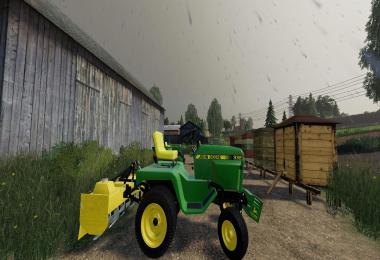 John Deere 332 Lawn Tractor with Lawn Mower and Garden v2.0