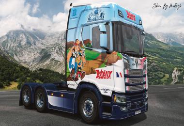 Asterix NG Scania Skin v1.0