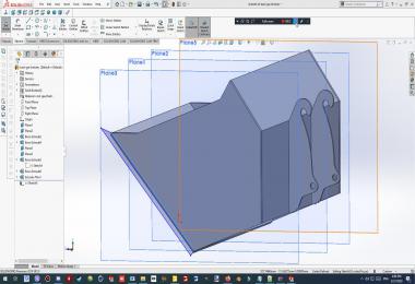 Crusher Bucket For Wheeled Loaders v0.7