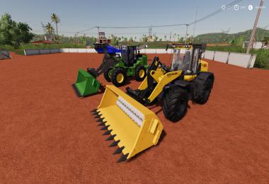 Crusher Bucket For Wheeled Loaders v0.7