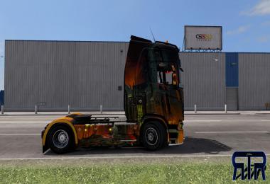 Doom Paintjob for Scania 2016 Topline v1.0