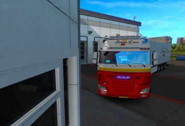 Hamza Skinner New Combo Simon Loos For Daf Xf 1.37