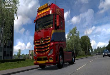 Henrik Hansen Mercedes Actros Combo v1.0