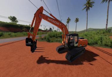 HITACHI ZX290LC BALE FORKS v1.0.1