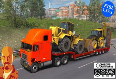 INTERNATIONAL 9600 REWORKED ETS2 1.37.x