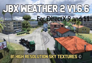 JBX Weather 2 for ATS-ETS2 v1.6.6.1