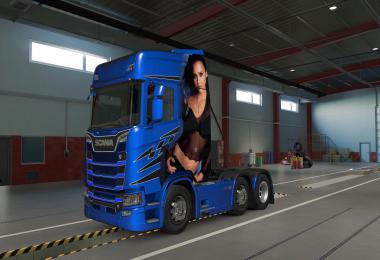 Jessica Alba Paintjob for Scania S 2016