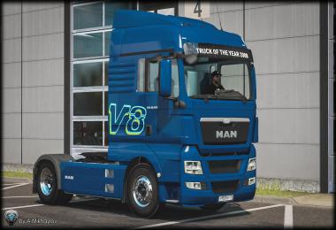 MAN TGX Euro5 V8 Multicolor SkinPack v1.0