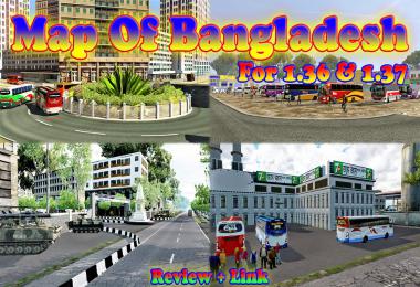 Map OF Bangladesh v2.0 1.36 & 1.37