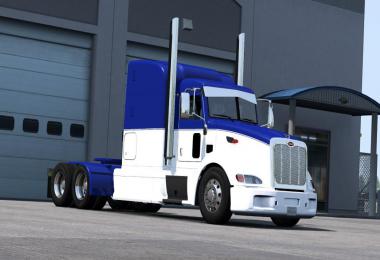 Paintable two tone skin for Peterbilt 386 v1.0