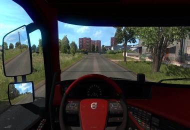 Red and Black Interior for Volvo v1.0