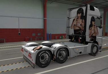 SKIN MERCEDES BENZ ACTROS MP4 KATY PERRY 1.37
