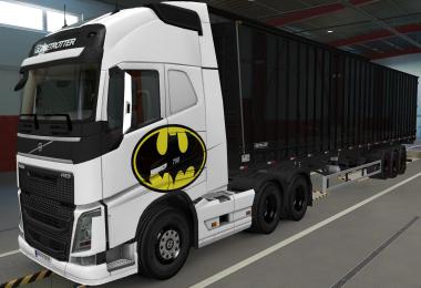 SKIN VOLVO FH16 2012 BATMAN 1.37