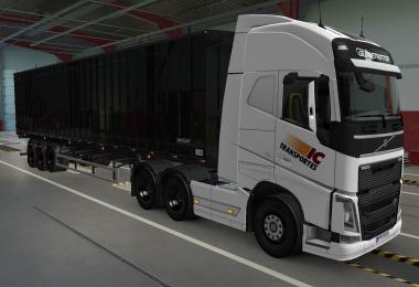 SKIN VOLVO FH16 2012 IC TRANSPORTES 1.37