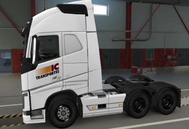 SKIN VOLVO FH16 2012 IC TRANSPORTES 1.37