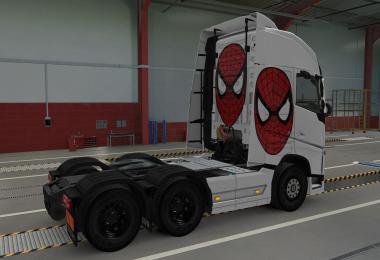 SKIN VOLVO FH16 2012 SPIDER MAN 1.37