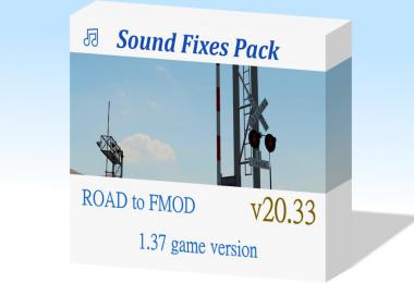 Sound Fixes Pack v20.33 ATS + ETS2 1.37