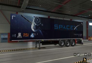 SpaceX Trailer skin v1.0