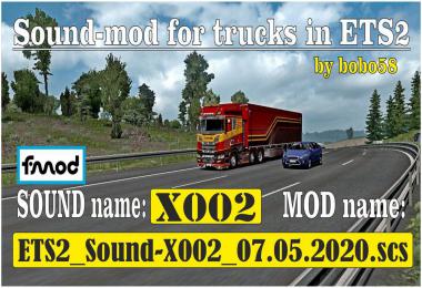 Truck sound in ets2 1.37.x