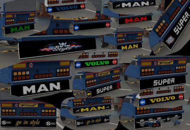 ULTRA MEGA PACK mudflaps for ownable trailer 1.37