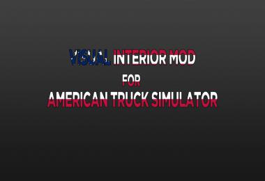 Visual Interior Mod v1.0 for ATS 1.37.x