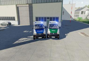VW T5 police and customs with Universal Passenger v2.0