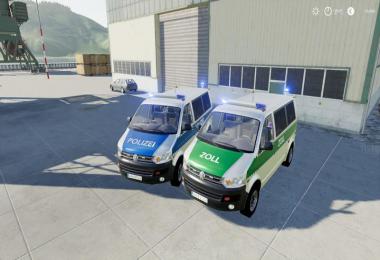 VW T5 police and customs with Universal Passenger v2.0
