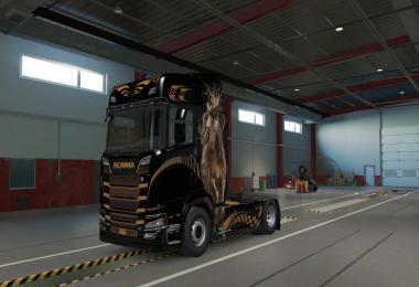 Wild Paintjob for Scania S Highline 1.37