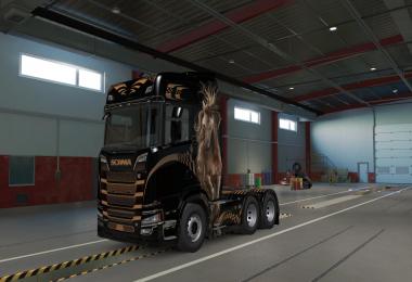 Wild Paintjob for Scania S Highline 1.37