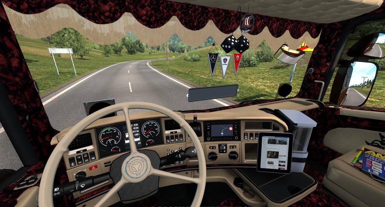 Candy magnet There Scania RJL Custom Interior by Ripperino v1.0 - Modhub.us