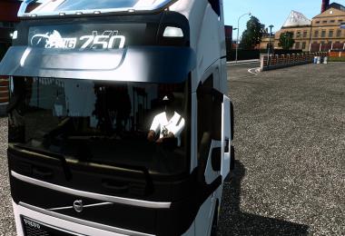 White Interior for Volvo FH 2012 1.36.x