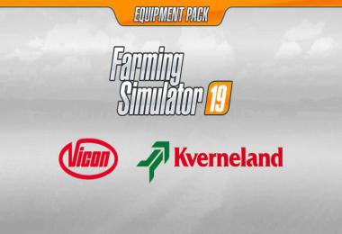 Kverneland & Vicon Equipment Pack v1.0