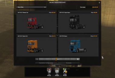 DAF 95 QUICK JOB AND DEALER ADDON 1.37
