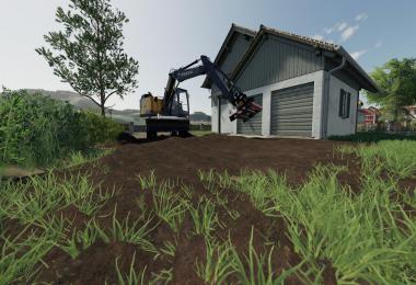 Excavator Grade Beam For Volvo 150 v1.0