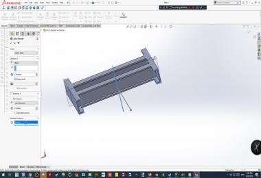 Excavator Grade Beam For Volvo 150 v1.0