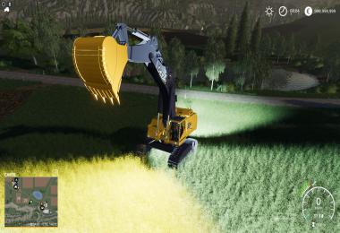 FS19 DEERE EXCAVATOR 870G v1.6