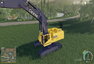 FS19 DEERE EXCAVATOR 870G v1.6