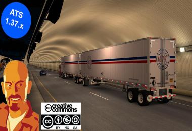 GREAT DANE TRAILERS SINGLE & DOUBLE ATS 1.37.x