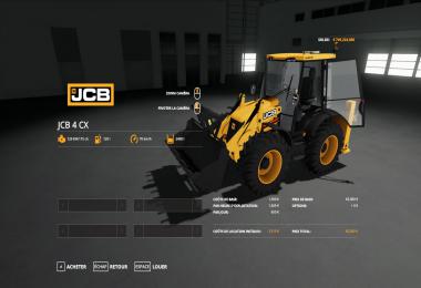 JCB backhoe loader v2.0.0.0