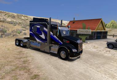Peterbilt 579 120 Custom Sleeper Mini Skinpack v1.0