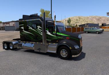Peterbilt 579 120 Custom Sleeper Mini Skinpack v1.0