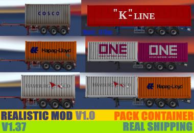 Real Shipping Mod And Real Cargo Pack v1.0 - Modhub.us
